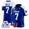 Malik Willis Jersey #7 Liberty Flames 2026 Vapor Limited All Stitched - Top Design Fan Malik Willis Jersey #7 Liberty Flames 2026 Vapor Limited All Stitched