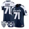 Merlin Olsen Jersey #71 Utah State Aggies 2026 Vapor Limited Stitched - Top Design Fan Merlin Olsen Jersey #71 Utah State Aggies 2026 Vapor Limited Stitched