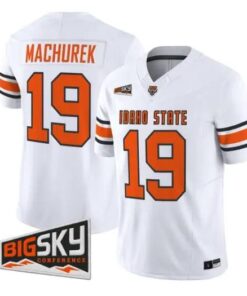 Mike Machurek Jersey #19 Idaho State Bengals 2026 Limited All Stitched by My Store NCAA Football Jerseys