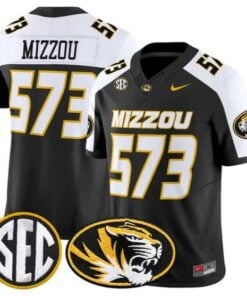 Mizzou Jersey #573 Missouri Tigers Jersey 2026 Vapor Limited Stitched by My Store NCAA Football Jerseys