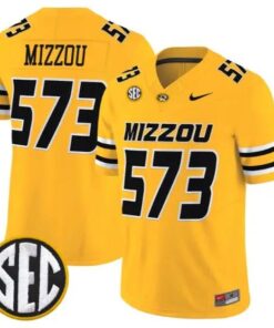 Mizzou Jersey #573 Missouri Tigers Jersey 2026 Vapor Limited Stitched by My Store NCAA Football Jerseys