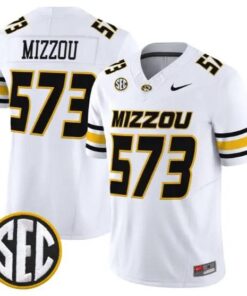 Mizzou Jersey #573 Missouri Tigers Jersey 2026 Vapor Limited Stitched by My Store NCAA Football Jerseys