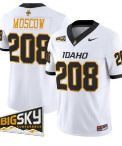 Moscow Vandals #208 Idaho Vandals Jersey 2026 Vapor Limited Stitched by My Store NCAA Football Jerseys