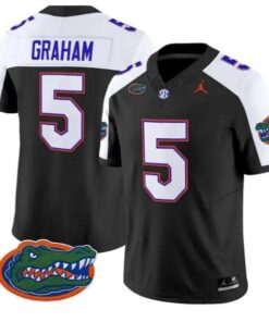 Myles Graham #5 Florida Gators Jersey 2026 Vapor Limited Stitched