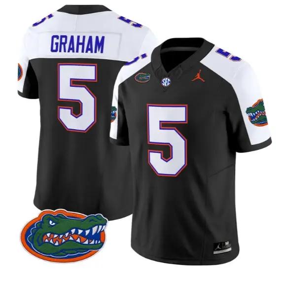 Myles Graham #5 Florida Gators Jersey 2026 Vapor Limited Stitched