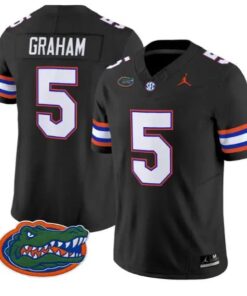 Myles Graham #5 Florida Gators Jersey 2026 Vapor Limited Stitched