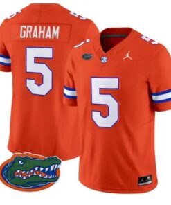 Myles Graham #5 Florida Gators Jersey 2026 Vapor Limited Stitched