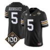 Nicholas Rodriguez Jersey #5 Missouri Tigers 100th Anniversary 2026 Stitched - Top Design Fan Nicholas Rodriguez Jersey #5 Missouri Tigers 100th Anniversary 2026 Stitched