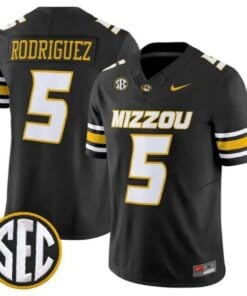 Nicholas Rodriguez #5 Missouri Tigers Jersey 2026 Limited Stitched by My Store NCAA Football Jerseys