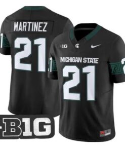 Nikai Martinez Jersey #21 Michigan State Spartans 2026 All Stitched