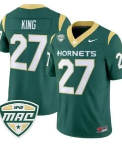 Noah King Jersey #27 Sacramento State Hornets 2026 Limited Stitched by My Store NCAA Football Jerseys