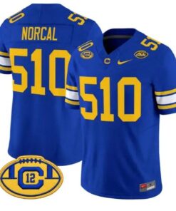NorCal #510 California Golden Bears Throwback Jersey 2026 Limited All Stitched by My Store NCAA Football Jerseys