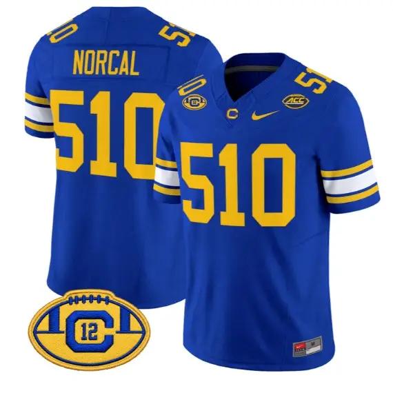 NorCal #510 California Golden Bears Throwback Jersey 2026 Limited All Stitched by My Store NCAA Football Jerseys