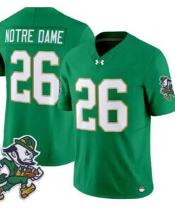 Notre Dame Fighting Irish 2026 Jersey #26 Limited - All Stitched by My Store NCAA Football Jerseys