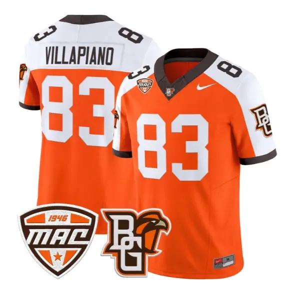 Phil Villapiano #83 Bowling Green Falcons Jersey 2026 Vapor Stitched by My Store NCAA Football Jerseys