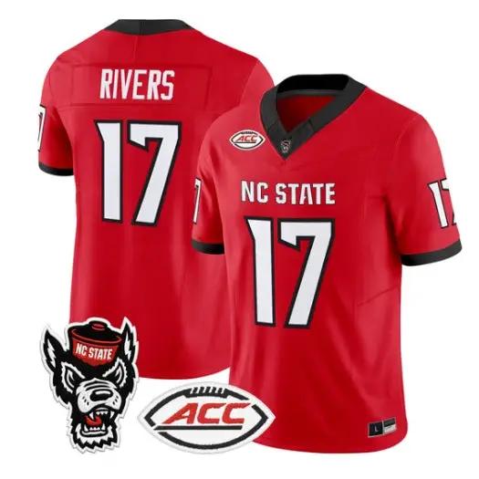 Philip Rivers Jersey #17 NC State Wolfpack 2026 Limited All Stitched