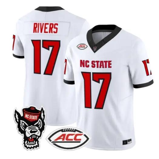 Philip Rivers Jersey #17 NC State Wolfpack 2026 Limited All Stitched