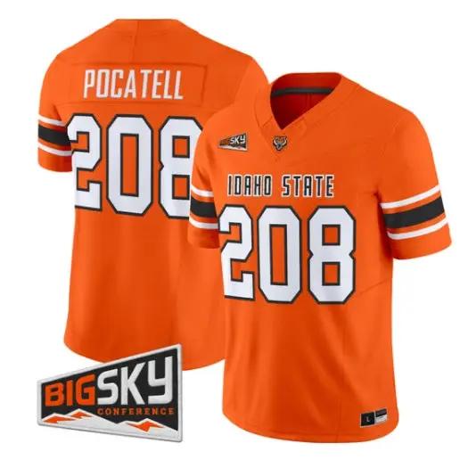 Pocatell Jersey #208 Idaho State Bengals 2026 Limited All Stitched