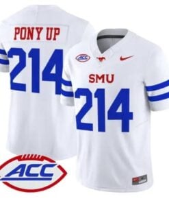 Pony Up Jersey #214 SMU Mustangs 2026 Vapor Limited All Stitched by My Store NCAA Football Jerseys