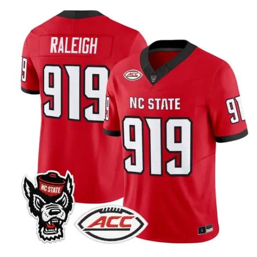 Raleigh Jersey #919 NC State Wolfpack 2026 Vapor Limited All Stitched