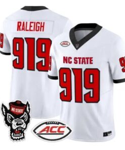 Raleigh Jersey #919 NC State Wolfpack 2026 Vapor Limited All Stitched