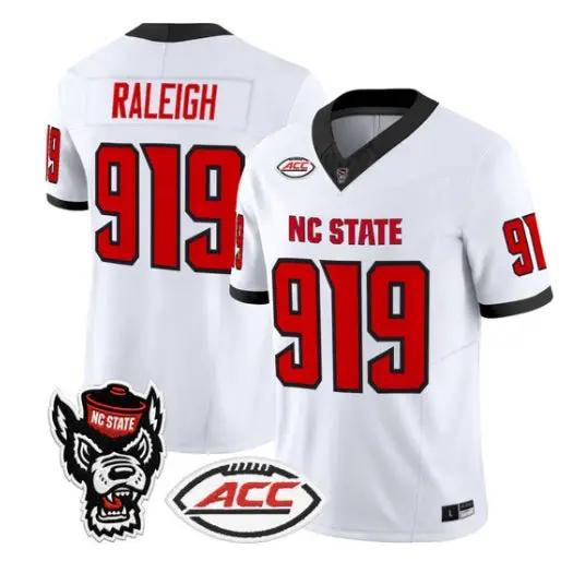 Raleigh Jersey #919 NC State Wolfpack 2026 Vapor Limited All Stitched