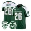 Rams Jersey #26 Colorado State Rams 2026 Vapor Limited All Stitched - Top Design Fan Rams Jersey #26 Colorado State Rams 2026 Vapor Limited All Stitched