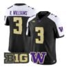 Rashid Williams #3 Washington Huskies Jersey 2026 Limited Stitched - Top Design Fan Rashid Williams #3 Washington Huskies Jersey 2026 Limited Stitched