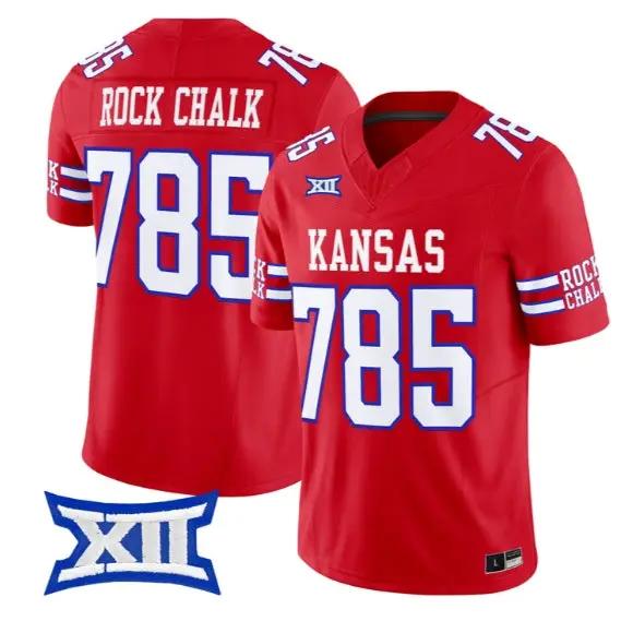 rock-chalk-jersey-785-kansas-jayhawks-2026-vapor-limited-stitched-02 - Top Design Fan Rock Chalk Jersey #785 Kansas Jayhawks 2026 Vapor Limited Stitched