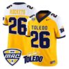 Rockets Jersey #26 Toledo Rockets 2026 Vapor Limited - All Stitched Gold Alter - Top Design Fan Rockets Jersey #26 Toledo Rockets 2026 Vapor Limited - All Stitched Gold Alter