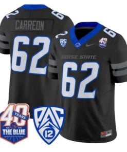 Roger Carreon Jersey #62 Boise State Broncos 2026 Limited Stitched