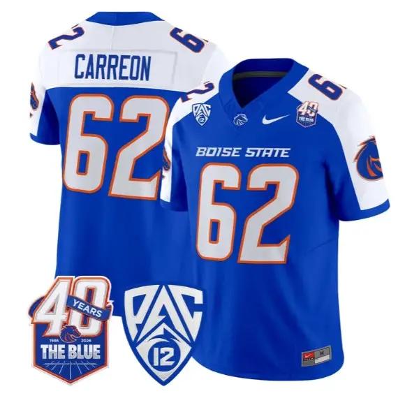 roger-carreon-jersey-62-boise-state-broncos-2026-limited-stitched-03 - Top Design Fan Roger Carreon Jersey #62 Boise State Broncos 2026 Limited Stitched