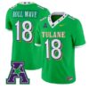 Roll Wave #18 Tulane Green Wave Jersey 2026 City Edition Vapor Limited Stitched - Top Design Fan Roll Wave #18 Tulane Green Wave Jersey 2026 City Edition Vapor Limited Stitched