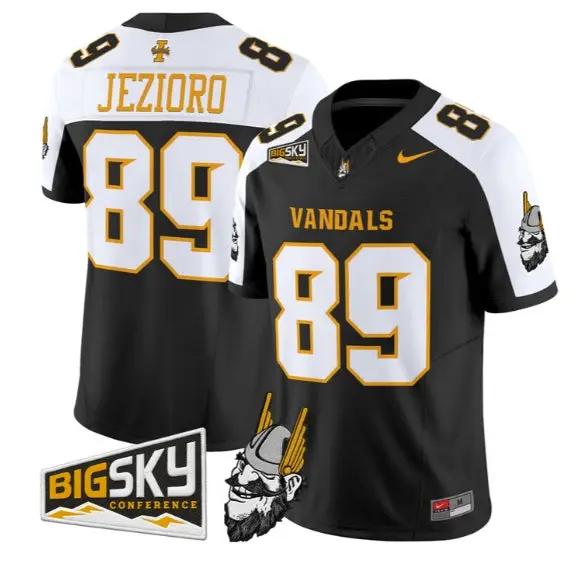 Ryan Jezioro #89 Idaho Vandals Jersey 2026 Vapor Limited All Stitched by My Store NCAA Football Jerseys