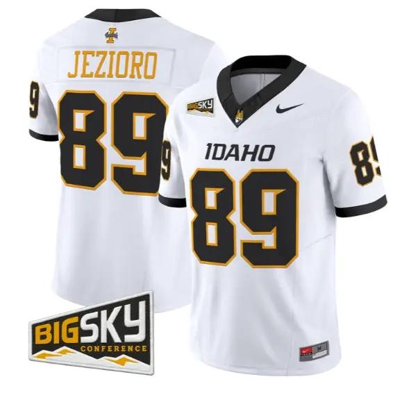 Ryan Jezioro #89 Idaho Vandals Jersey 2026 Vapor Limited All Stitched by My Store NCAA Football Jerseys