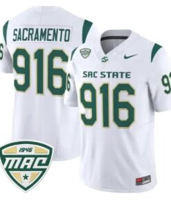 Sacramento Jersey #916 Sacramento State Hornets 2026 Vapor Stitched