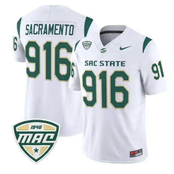 Sacramento Jersey #916 Sacramento State Hornets 2026 Vapor Stitched