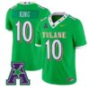 Shaun King #10 Tulane Green Wave Jersey 2026 City Edition Limited All Stitched