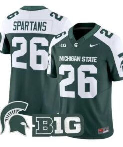 spartans-jersey-26-michigan-state-spartans-2026-limited-stitched-02 - Top Design Fan Spartans Jersey #26 Michigan State Spartans 2026 Limited Stitched