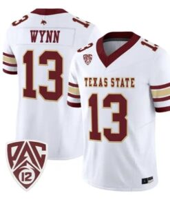 spergon-wynn-jersey-13-texas-state-bobcats-2026-vapor-all-stitched-04 - Top Design Fan Spergon Wynn Jersey #13 Texas State Bobcats 2026 Vapor All Stitched
