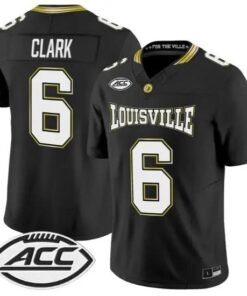 Stanquan Clark Jersey #6 Louisville Cardinals 2026 For The Ville Vapor Stitched by My Store NCAA Football Jerseys