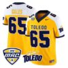 Stephen Gales Jersey #65 Toledo Rockets 2026 Vapor Limited Stitched