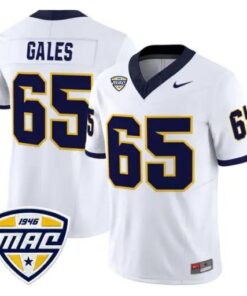 Stephen Gales Jersey #65 Toledo Rockets 2026 Vapor Limited Stitched by My Store NCAA Football Jerseys