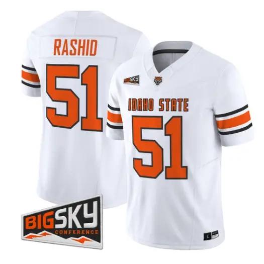 stryker-rashid-jersey-51-idaho-state-bengals-2026-limited-all-stitched-02 - Top Design Fan Stryker Rashid Jersey #51 Idaho State Bengals 2026 Limited All Stitched