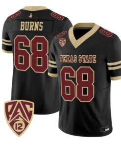 sully-burns-jersey-68-texas-state-bobcats-2026-vapor-all-stitched-01 - Top Design Fan Sully Burns Jersey #68 Texas State Bobcats 2026 Vapor All Stitched