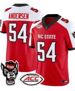 Teague Andersen Jersey #54 NC State Wolfpack 2026 Limited Stitched