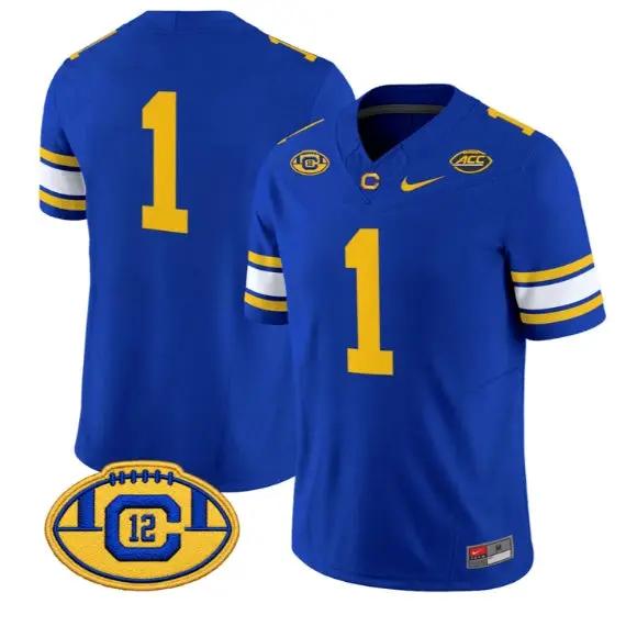 Team Jersey #1 California Golden Bears Throwback Jersey 2026 Limited Stitched by My Store NCAA Football Jerseys