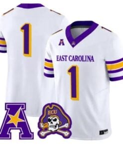 Team Jersey #1 East Carolina Pirates 2026 Vapor Limited All Stitched by My Store NCAA Football Jerseys