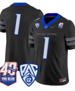 Team Jersey #1 Boise State Broncos 2026 Vapor Limited All Stitched