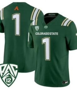 Team Jersey #1 Colorado State Rams 2026 Vapor Limited All Stitched by My Store NCAA Football Jerseys